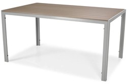 Stół ogrodowy aluminiowy MODENA  - Srebrny