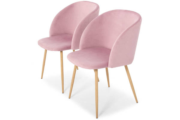 OUTLET-Krzesło tapicerowane do jadalni ANNA 