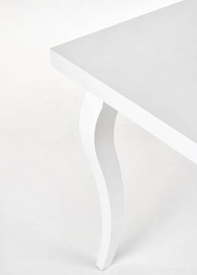 Rozkładany stół do jadalni ludwikowski 140-180 cm MOZART - biały