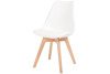 Krzesło do jadalni DSW DAW Eames BOLONIA - białe z poduszką