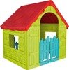 Składany domek FOLDABLE PLAY HOUSE (WONDERFOLD) - czerwono-zielono-niebieski
