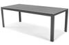 Stół ogrodowy aluminiowy ROMA 205x90CM - czarny